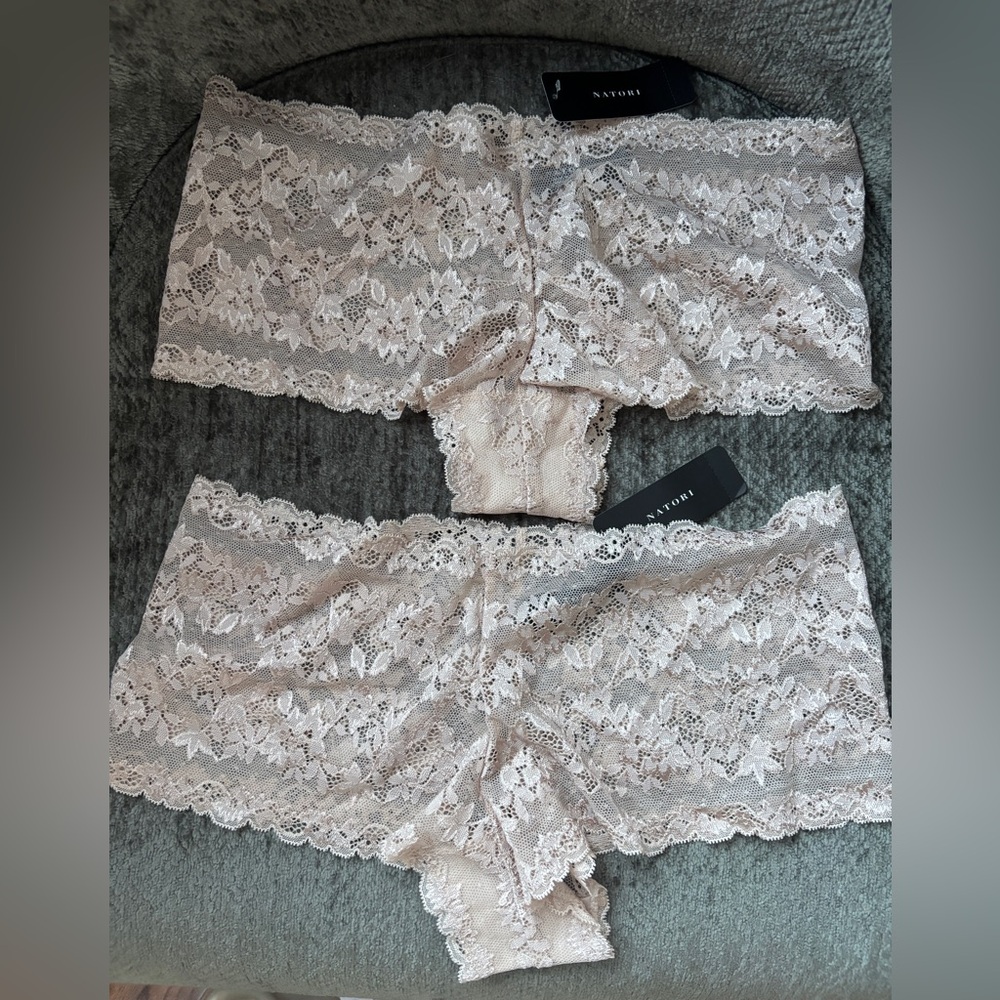 Natori Feathers Luxe Set Panties Two Pairs